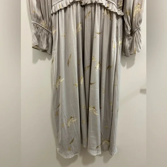 Downeast Gray Maxi Dress - Picture 4 of 11